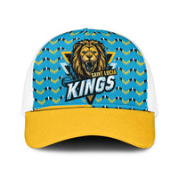 Caribbean Cricket Saint Lucia Mesh Trucker Cap Glory is Ours Kings Rule 2025 - Wonder Print Shop