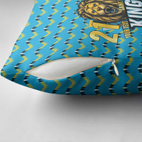 Custom Caribbean Cricket Saint Lucia Pillow Cover Glory is Ours Kings Rule 2025 - Wonder Print Shop