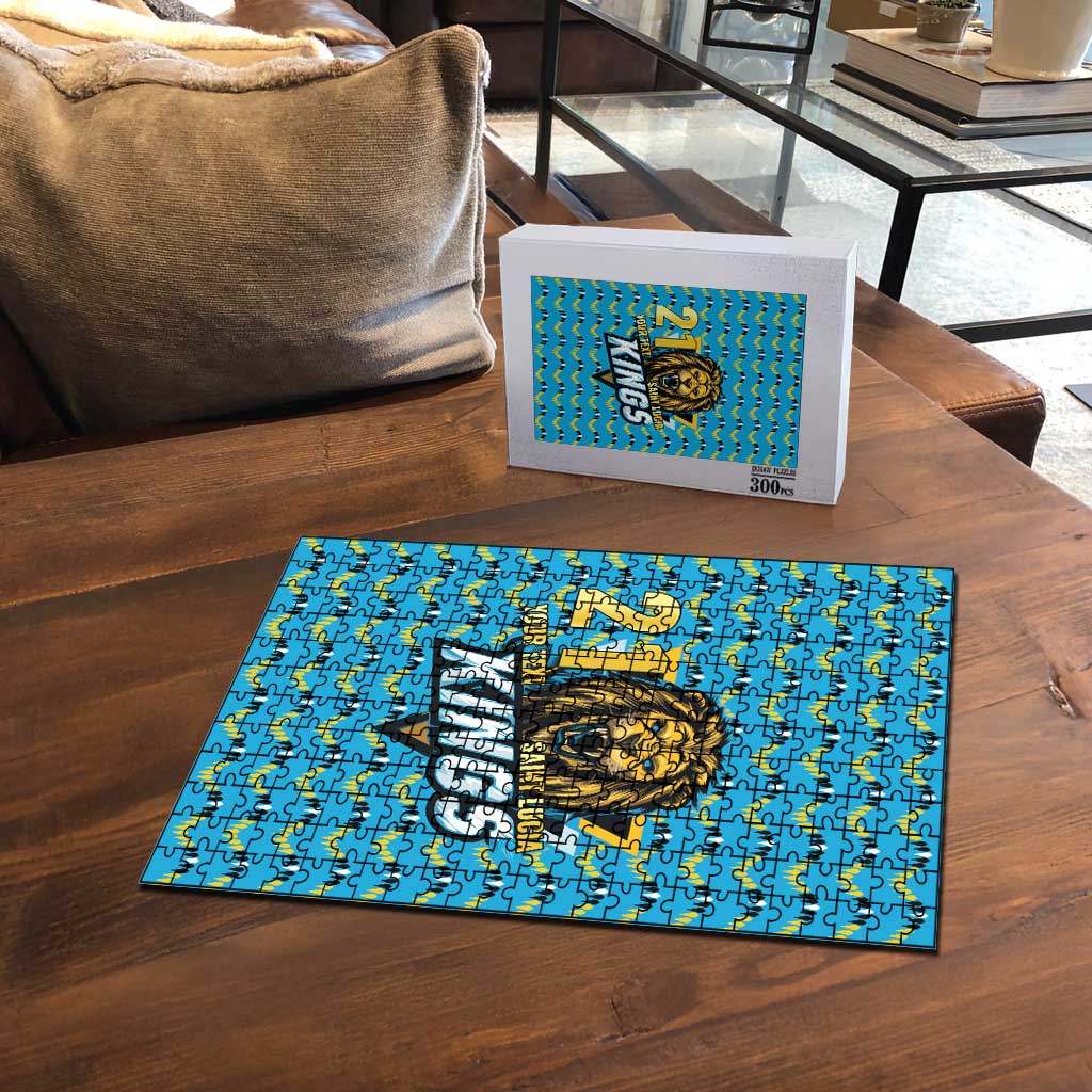 Custom Caribbean Cricket Saint Lucia Puzzle Glory is Ours Kings Rule 2025 - Wonder Print Shop