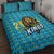 Custom Caribbean Cricket Saint Lucia Quilt Bed Set Glory is Ours Kings Rule 2025 - Wonder Print Shop