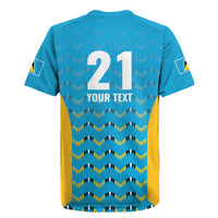 Custom Caribbean Cricket Saint Lucia Rugby Jersey Glory is Ours Kings Rule 2025 - Wonder Print Shop