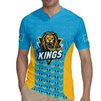 Custom Caribbean Cricket Saint Lucia Rugby Jersey Glory is Ours Kings Rule 2025 - Wonder Print Shop