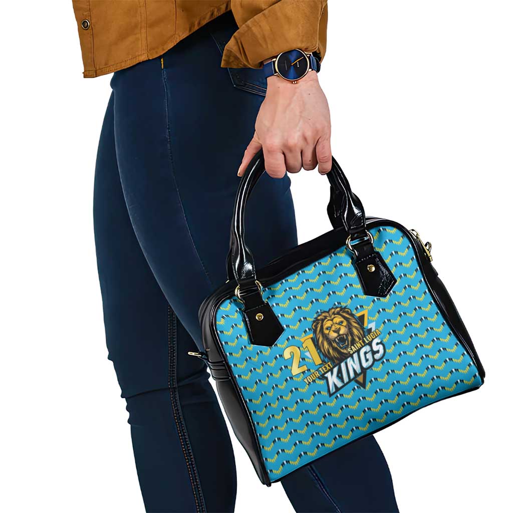 Custom Caribbean Cricket Saint Lucia Shoulder Handbag Glory is Ours Kings Rule 2025 - Wonder Print Shop