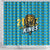 Custom Caribbean Cricket Saint Lucia Shower Curtain Glory is Ours Kings Rule 2025 - Wonder Print Shop