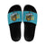 Custom Caribbean Cricket Saint Lucia Slide Sandals Glory is Ours Kings Rule 2025 - Wonder Print Shop