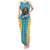 Custom Caribbean Cricket Saint Lucia Tank Maxi Dress Glory is Ours Kings Rule 2025 - Wonder Print Shop
