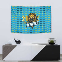 Custom Caribbean Cricket Saint Lucia Tapestry Glory is Ours Kings Rule 2025 - Wonder Print Shop