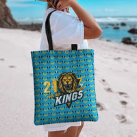 Custom Caribbean Cricket Saint Lucia Tote Bag Glory is Ours Kings Rule 2025 - Wonder Print Shop