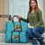 Custom Caribbean Cricket Saint Lucia Travel Bag Glory is Ours Kings Rule 2025 - Wonder Print Shop