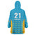 Custom Caribbean Cricket Saint Lucia Wearable Blanket Hoodie Glory is Ours Kings Rule 2025 - Wonder Print Shop