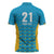 Custom Caribbean Cricket Saint Lucia Zipper Polo Shirt Glory is Ours Kings Rule 2025 - Wonder Print Shop