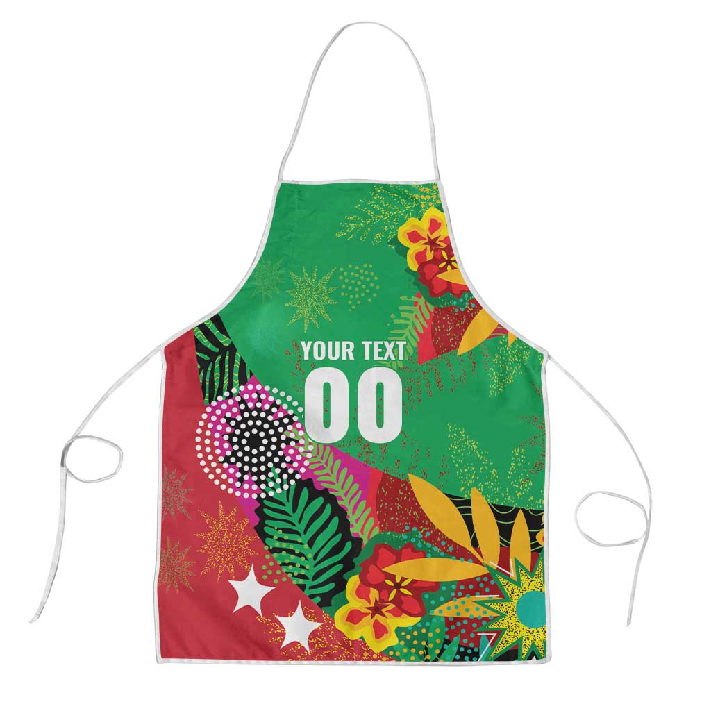 Custom Caribbean Cricket St Kitts and Nevis Apron Patriots Reign 2025 - Wonder Print Shop