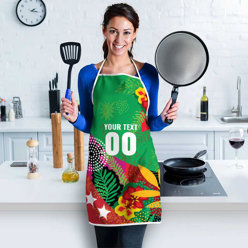 Custom Caribbean Cricket St Kitts and Nevis Apron Patriots Reign 2025 - Wonder Print Shop