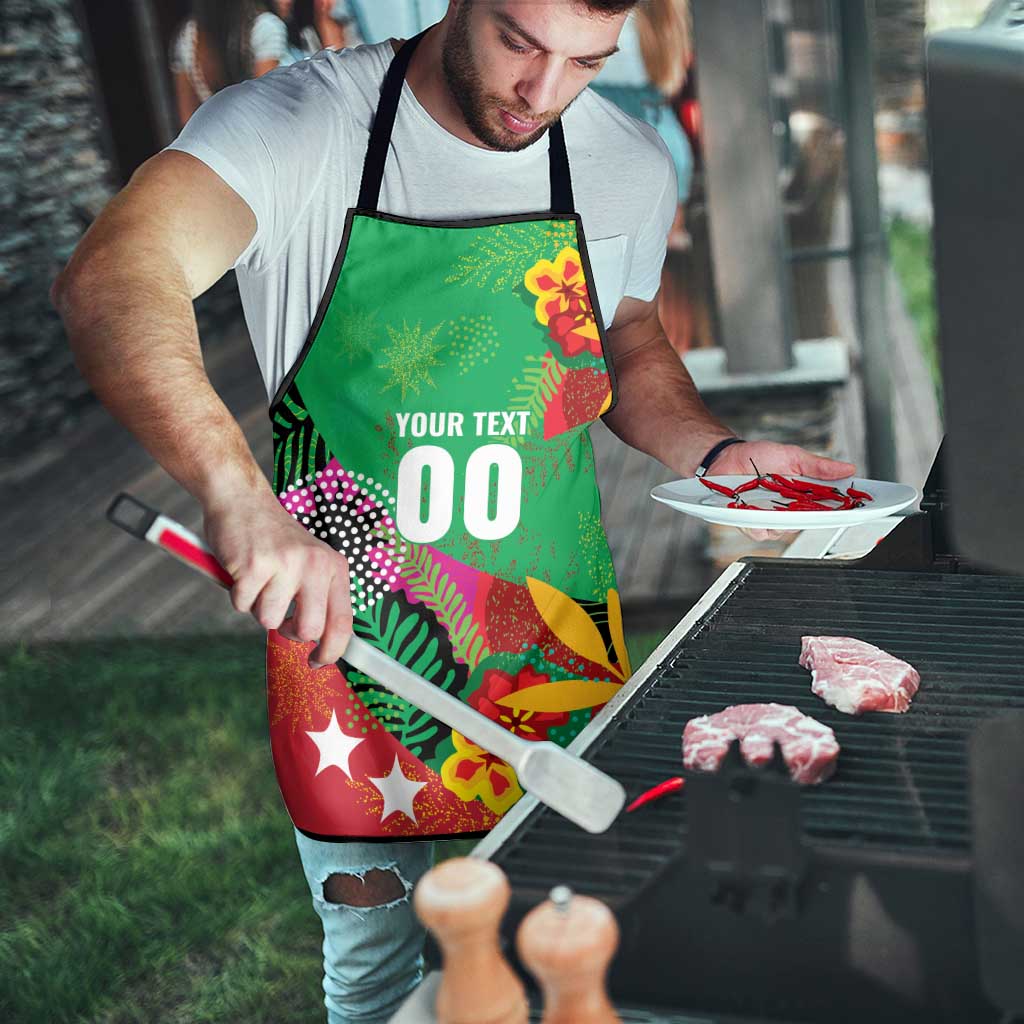 Custom Caribbean Cricket St Kitts and Nevis Apron Patriots Reign 2025 - Wonder Print Shop