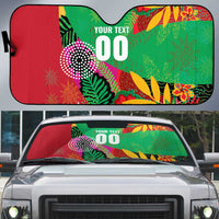 Custom Caribbean Cricket St Kitts and Nevis Auto Sun Shade Patriots Reign 2025 - Wonder Print Shop