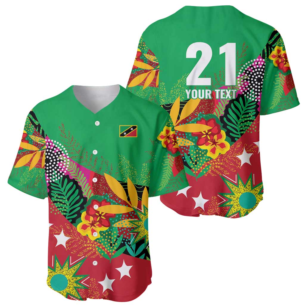 Custom Caribbean Cricket St Kitts and Nevis Baseball Jersey Patriots Reign 2025 - Wonder Print Shop