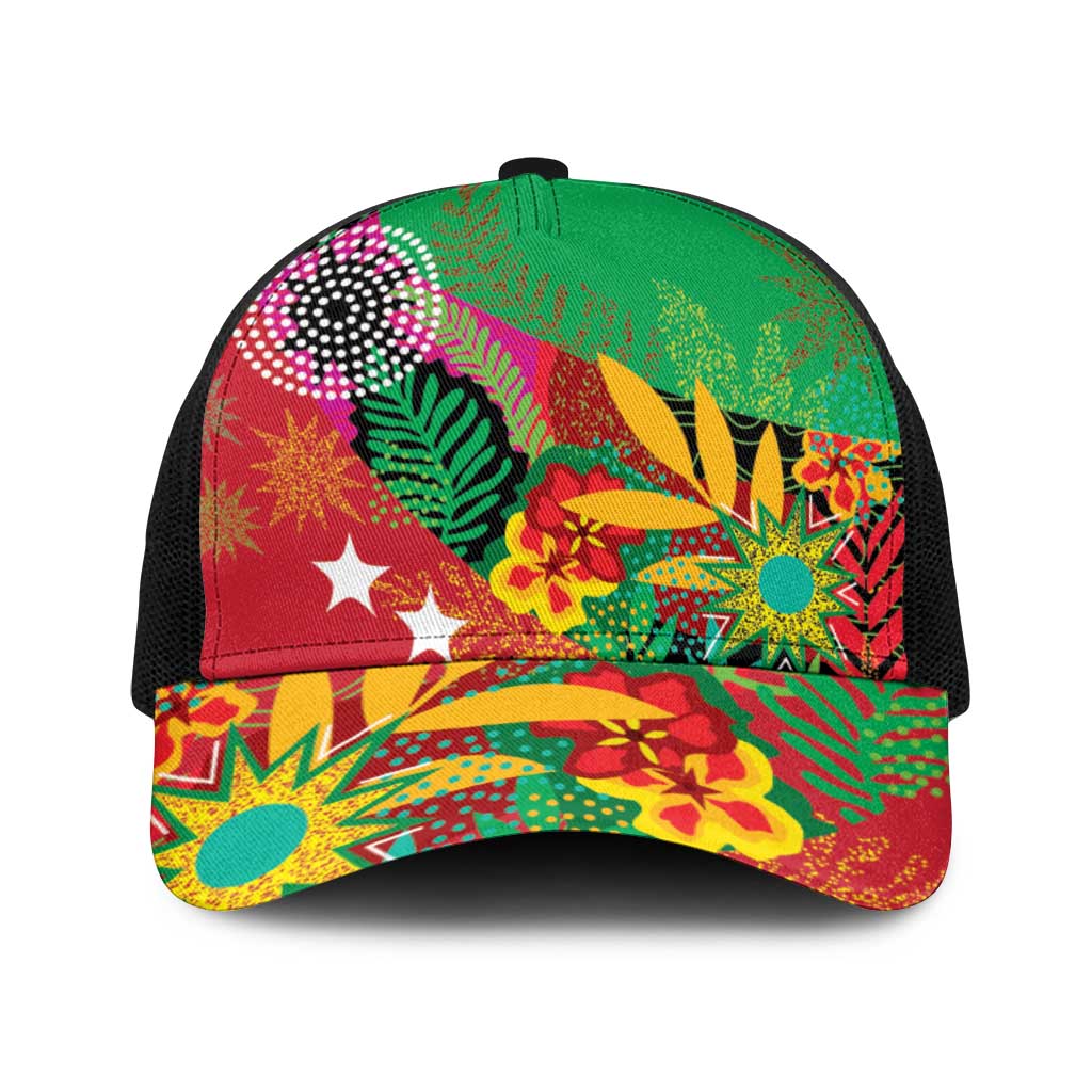 Caribbean Cricket St Kitts and Nevis Baseball Net Cap Patriots Reign 2025 - Wonder Print Shop