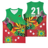 Custom Caribbean Cricket St Kitts and Nevis Basketball Jersey Patriots Reign 2025 - Wonder Print Shop