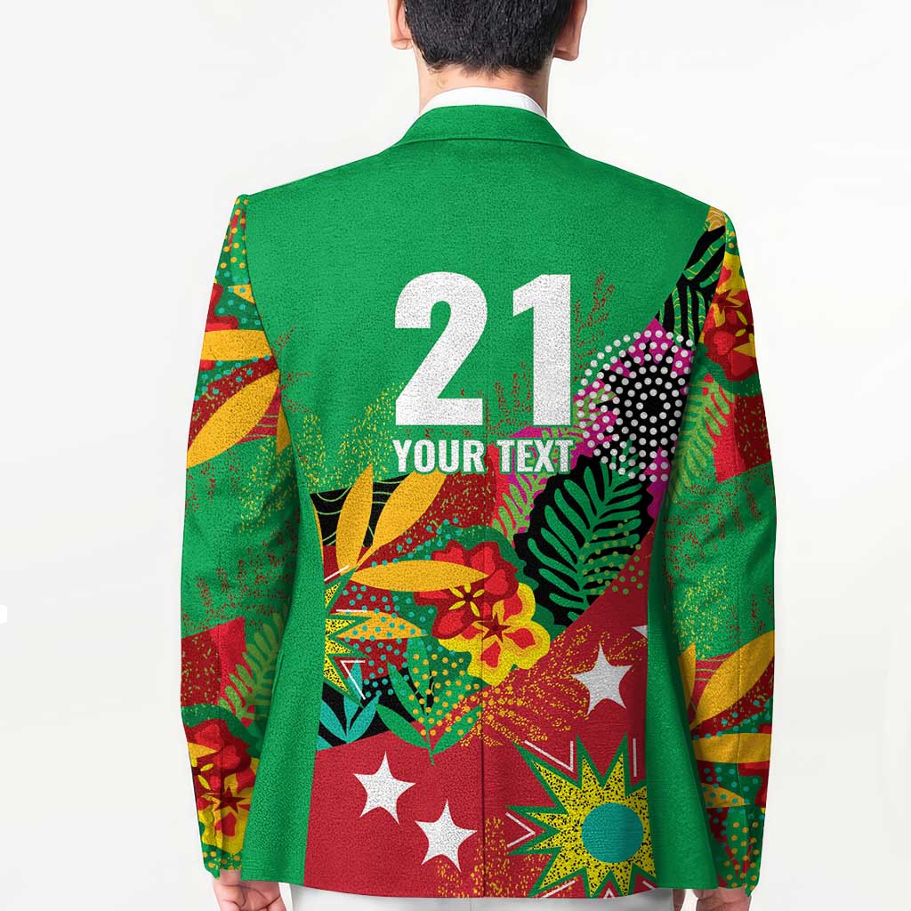 Custom Caribbean Cricket St Kitts and Nevis Blazer Patriots Reign 2025 - Wonder Print Shop