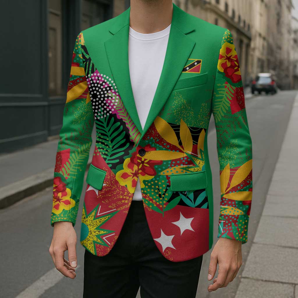 Custom Caribbean Cricket St Kitts and Nevis Blazer Patriots Reign 2025 - Wonder Print Shop