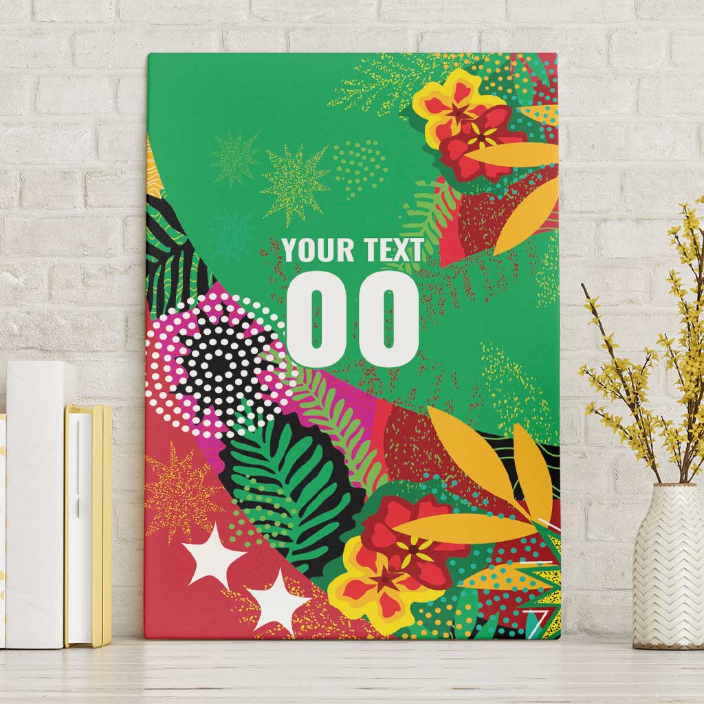 Custom Caribbean Cricket St Kitts and Nevis Canvas Wall Art Patriots Reign 2025 - Wonder Print Shop