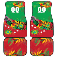 Custom Caribbean Cricket St Kitts and Nevis Car Mats Patriots Reign 2025 - Wonder Print Shop