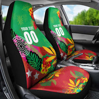 Custom Caribbean Cricket St Kitts and Nevis Car Seat Cover Patriots Reign 2025 - Wonder Print Shop