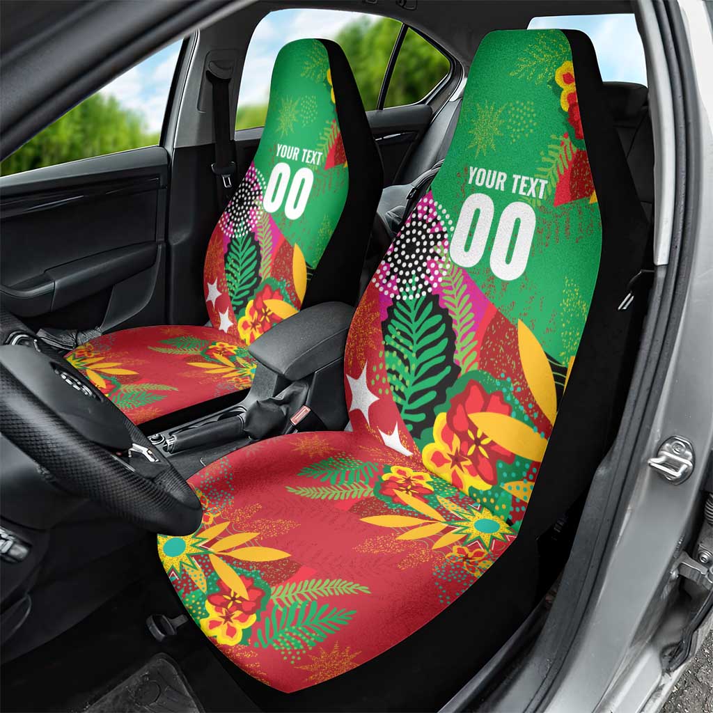Custom Caribbean Cricket St Kitts and Nevis Car Seat Cover Patriots Reign 2025 - Wonder Print Shop