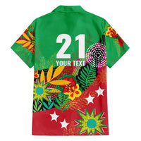 Custom Caribbean Cricket St Kitts and Nevis Family Matching Long Sleeve Bodycon Dress and Hawaiian Shirt Patriots Reign 2025 - Wonder Print Shop