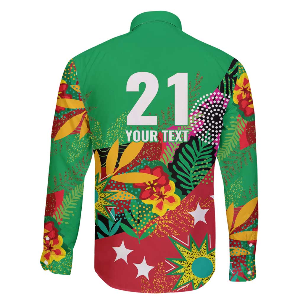 Custom Caribbean Cricket St Kitts and Nevis Family Matching Puletasi and Hawaiian Shirt Patriots Reign 2025 - Wonder Print Shop