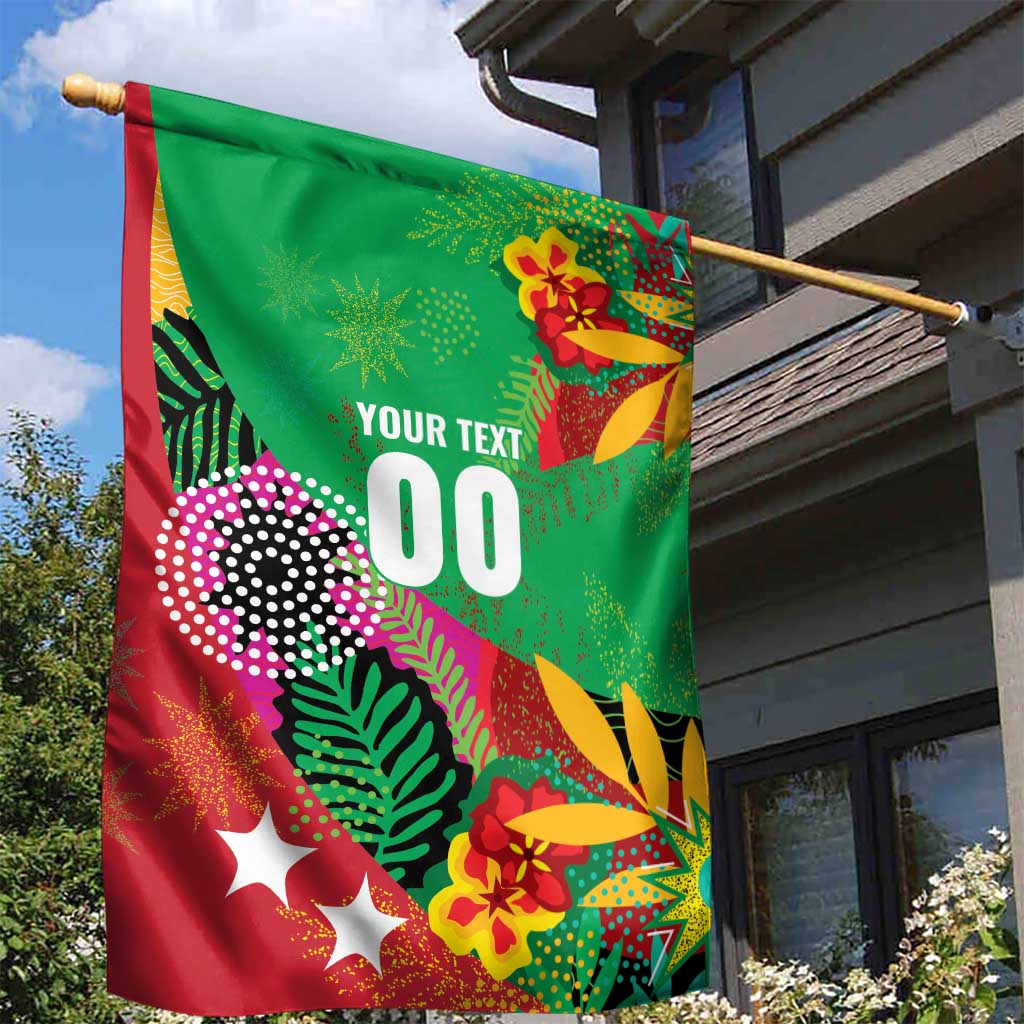 Custom Caribbean Cricket St Kitts and Nevis Garden Flag Patriots Reign 2025 - Wonder Print Shop