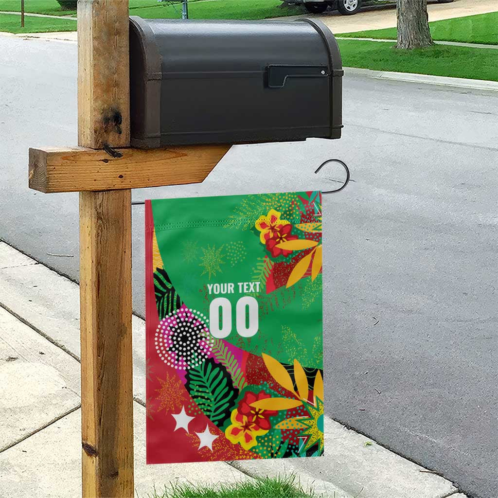 Custom Caribbean Cricket St Kitts and Nevis Garden Flag Patriots Reign 2025 - Wonder Print Shop