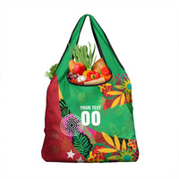 Custom Caribbean Cricket St Kitts and Nevis Grocery Bag Patriots Reign 2025 - Wonder Print Shop