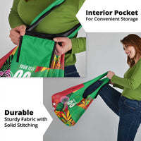 Custom Caribbean Cricket St Kitts and Nevis Grocery Bag Patriots Reign 2025 - Wonder Print Shop