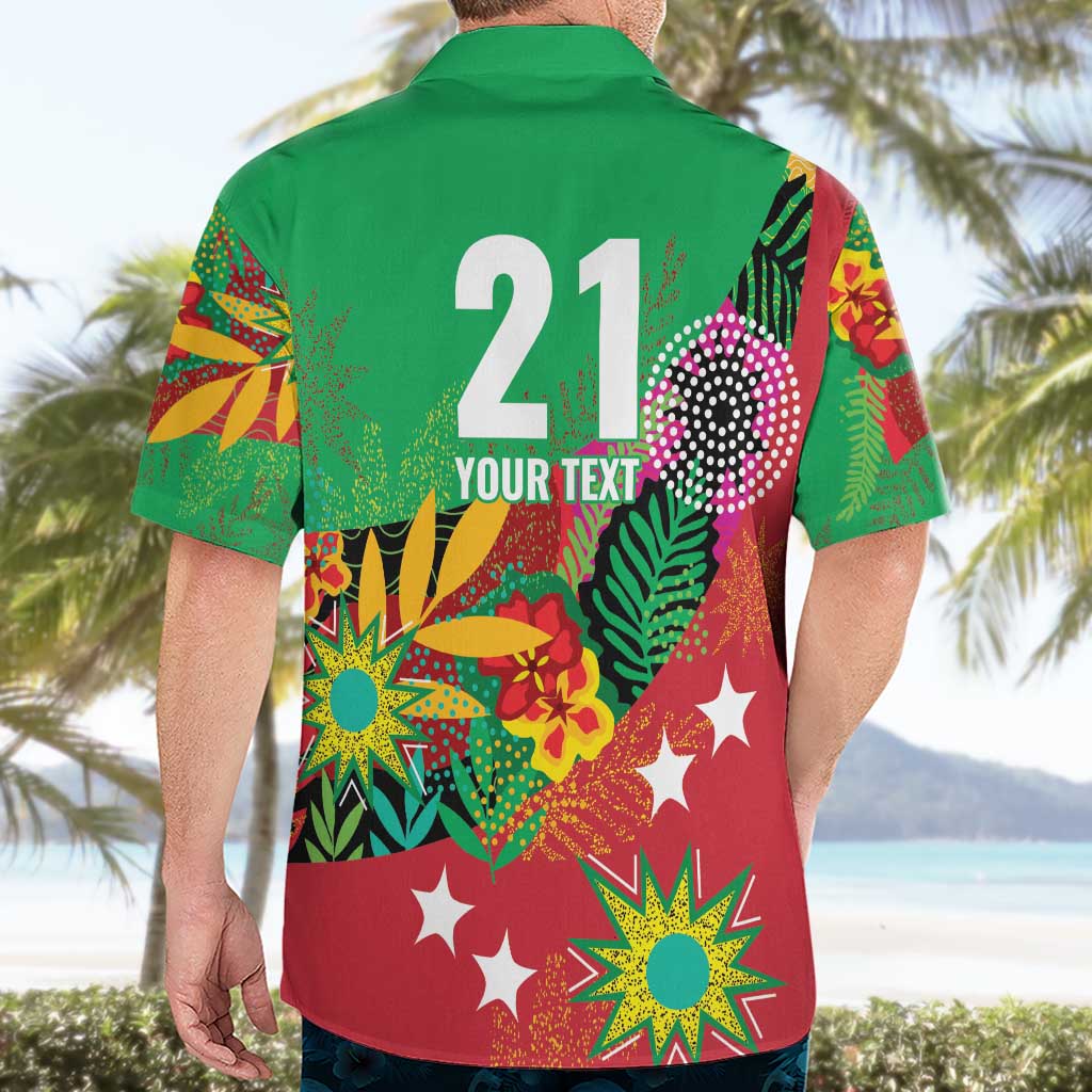 Custom Caribbean Cricket St Kitts and Nevis Hawaiian Shirt Patriots Reign 2025 - Wonder Print Shop