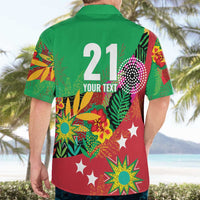 Custom Caribbean Cricket St Kitts and Nevis Hawaiian Shirt Patriots Reign 2025 - Wonder Print Shop