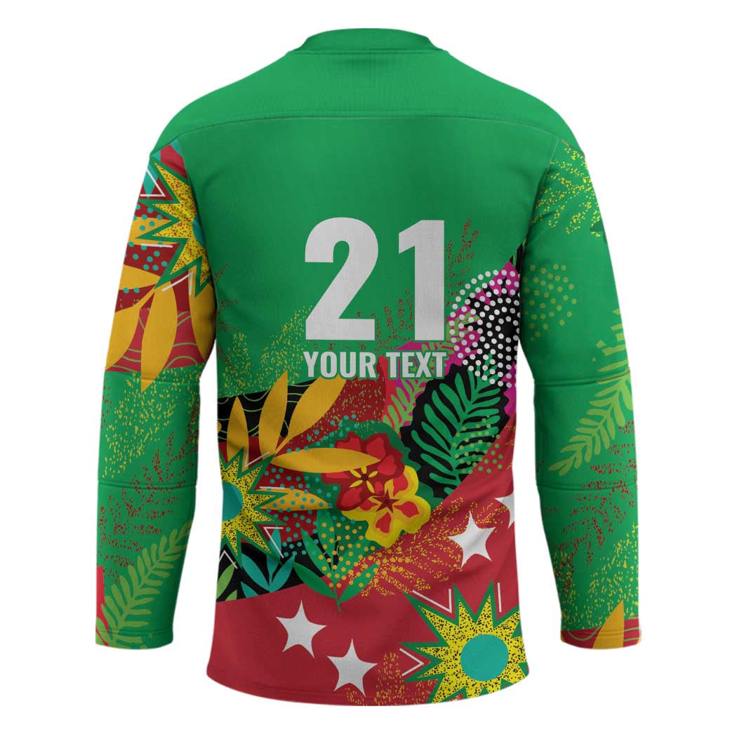 Custom Caribbean Cricket St Kitts and Nevis Hockey Jersey Patriots Reign 2025 - Wonder Print Shop