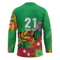 Custom Caribbean Cricket St Kitts and Nevis Hockey Jersey Patriots Reign 2025 - Wonder Print Shop