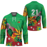 Custom Caribbean Cricket St Kitts and Nevis Hockey Jersey Patriots Reign 2025 - Wonder Print Shop