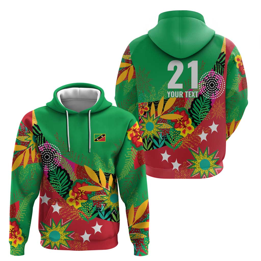 Custom Caribbean Cricket St Kitts and Nevis Hoodie Patriots Reign 2025 - Wonder Print Shop