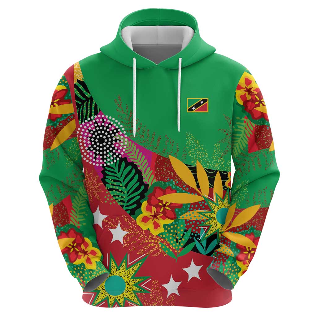 Custom Caribbean Cricket St Kitts and Nevis Hoodie Patriots Reign 2025 - Wonder Print Shop