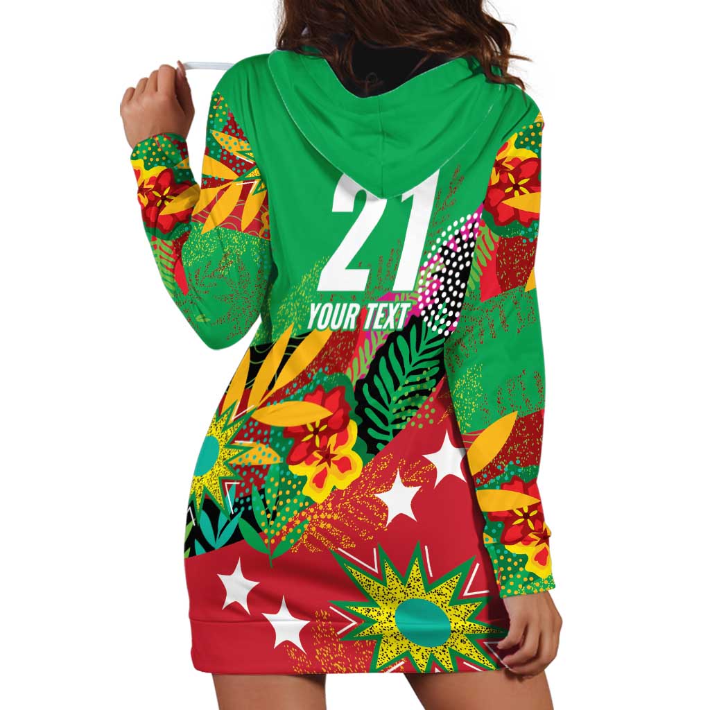 Custom Caribbean Cricket St Kitts and Nevis Hoodie Dress Patriots Reign 2025 - Wonder Print Shop