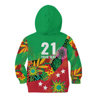 Custom Caribbean Cricket St Kitts and Nevis Kid Hoodie Patriots Reign 2025 - Wonder Print Shop