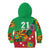 Custom Caribbean Cricket St Kitts and Nevis Kid Hoodie Patriots Reign 2025 - Wonder Print Shop