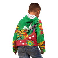 Custom Caribbean Cricket St Kitts and Nevis Kid Hoodie Patriots Reign 2025 - Wonder Print Shop