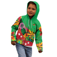 Custom Caribbean Cricket St Kitts and Nevis Kid Hoodie Patriots Reign 2025 - Wonder Print Shop