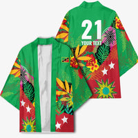 Custom Caribbean Cricket St Kitts and Nevis Kimono Patriots Reign 2025 - Wonder Print Shop