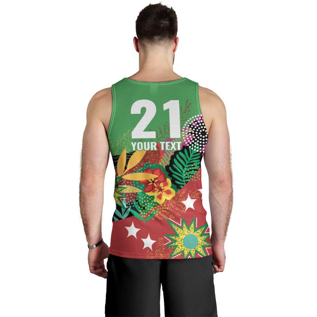 Custom Caribbean Cricket St Kitts and Nevis Men Tank Top Patriots Reign 2025 - Wonder Print Shop