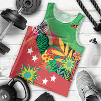 Custom Caribbean Cricket St Kitts and Nevis Men Tank Top Patriots Reign 2025 - Wonder Print Shop