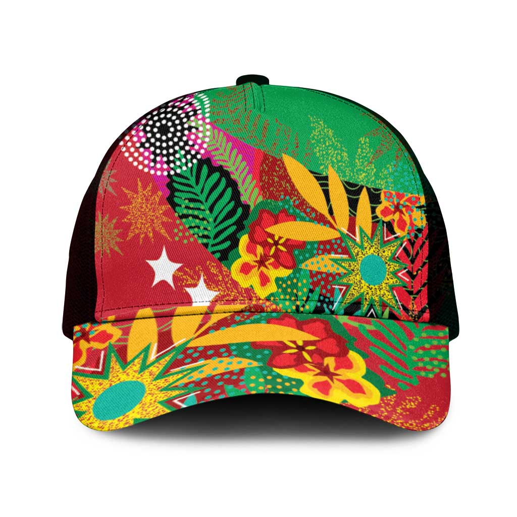 Caribbean Cricket St Kitts and Nevis Mesh Trucker Cap Patriots Reign 2025 - Wonder Print Shop